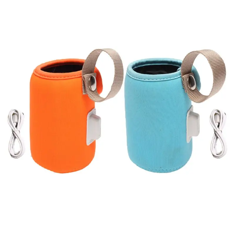 

Portable Bottle Thermostat USB Baby Bottle Heating Cover Anti-scalding Non-slip Insulation Bag