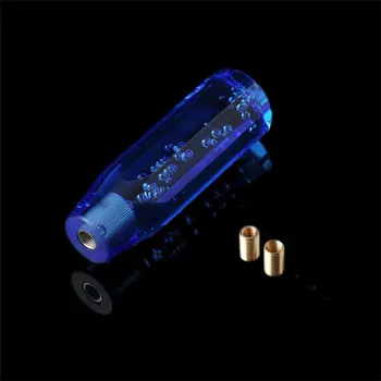 

High Quality Universal Crystal Bubble LED Luminous Shift Knob Car Shifter Head Manual Gear Directly Screwed Up