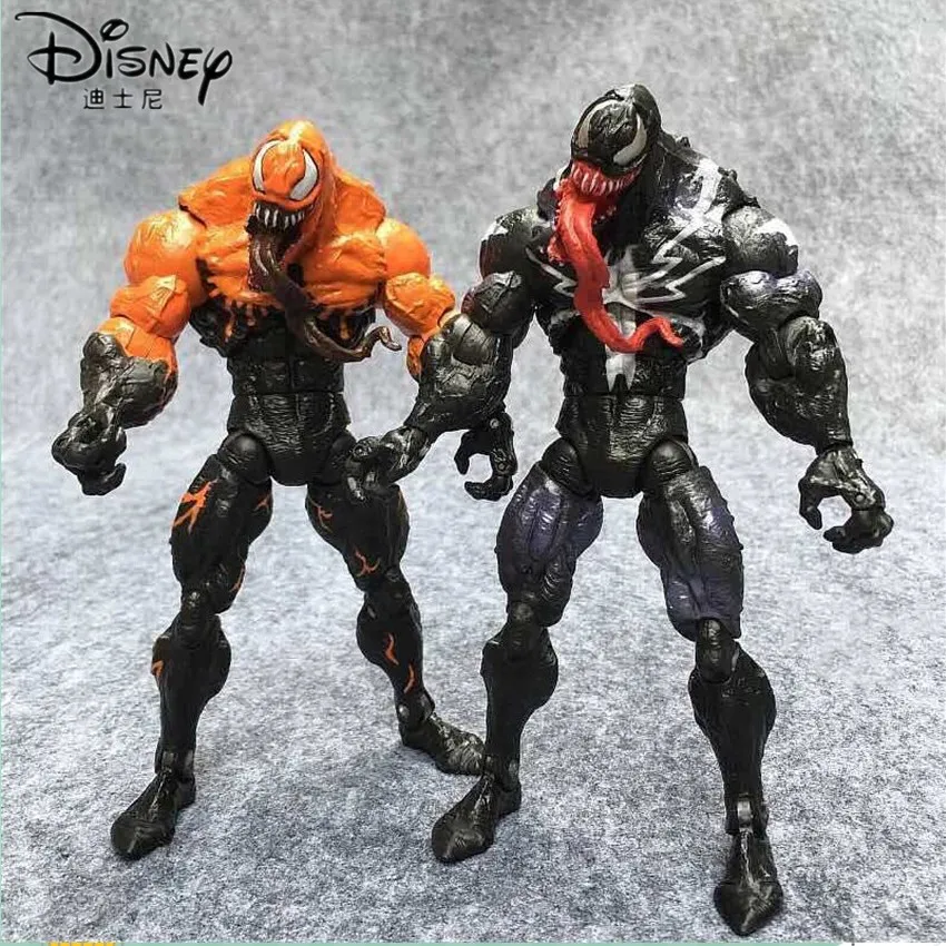 Marvel Spider Man Venom Revoltech Series Action Figure Model Kids Boys Toy Gifts 