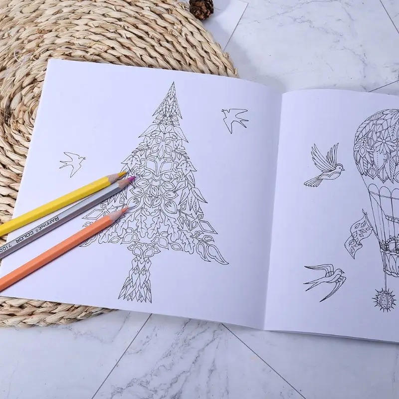 New An Inky Treasure Hunt and Coloring Book By Johanna Basford LX9A New An Inky Treasure Hunt and Coloring Book By Johanna Basford LX9A