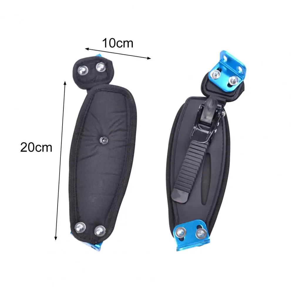 2Pcs Foot Binding Device Fit Well Adjustable ABS Mountain Skateboard Foot Band Strap for Sports Accessories mountain skateboard strap