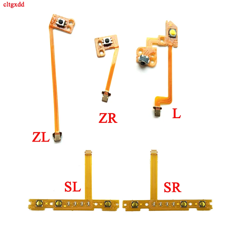 

cltgxdd Replacement For Nintend Switch Joy-Con ZR ZL L SL SR Button Key Ribbon Flex Cable For NS repair cable