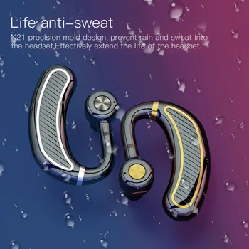 

K21J Wireless headphones Gaming Bluetooth Headset Ear Hooks Sport Earphone for phone Headphone For Computer Smart Phone