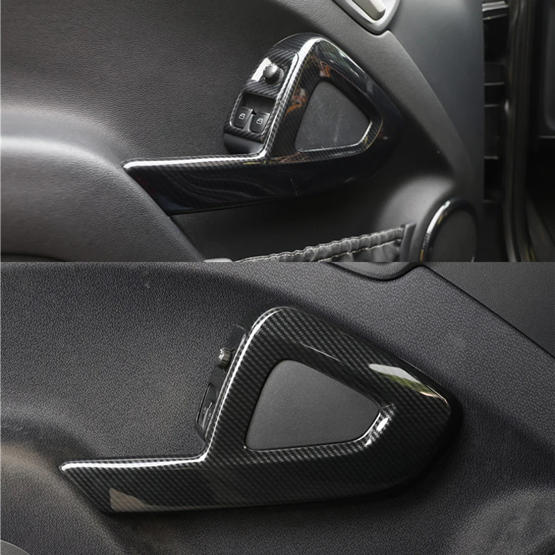 Copertura Logo Griglia Anteriore Per Smart Fortwo E Forfour 451 453 – Styling Cromato In ABS – Adesivo 2 Pezzi – Accessori Auto Esterno - 2