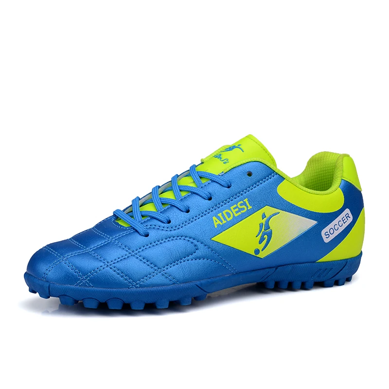 Football Shoes Soccer Boots For Men Children Soccer Cleats Turf Shoes Leather Soccer Trainer Boys Soccer Sneaker Turf Boot