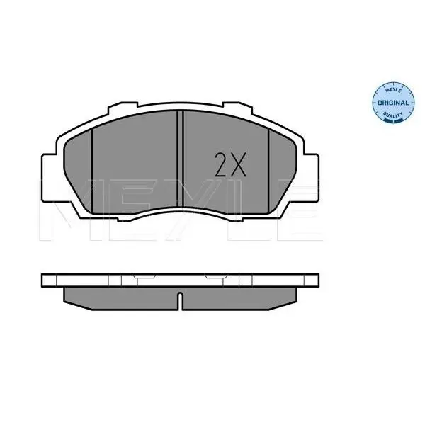 Колодки дисковые передние Honda Accord 2.0-3.0 90-03/Civic 1.8 1