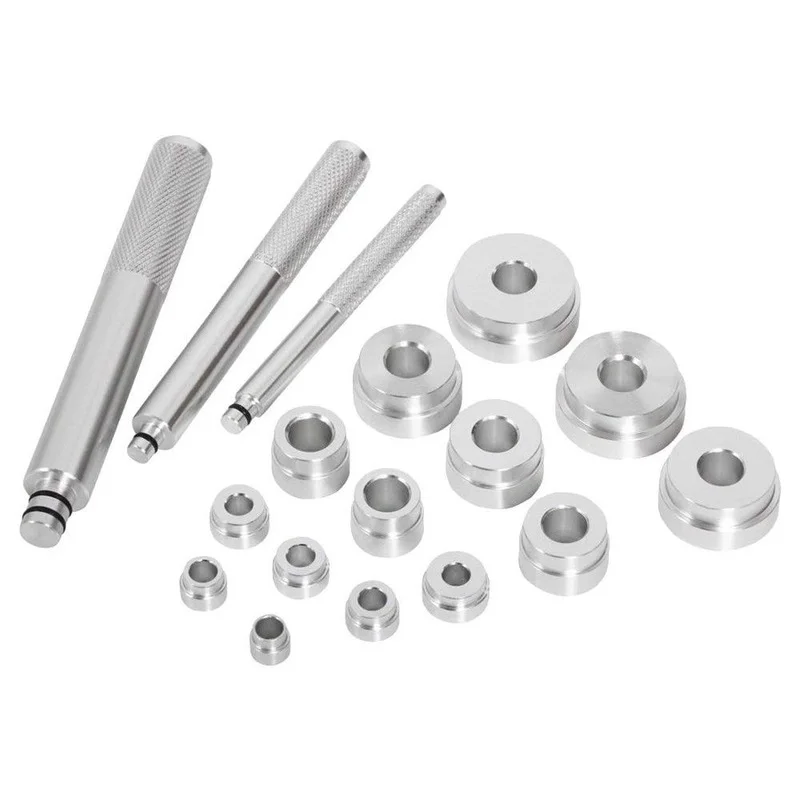 KIMISS 17Pcs Aluminium Small Wheel Bearing Seal & Bushing Drivers Remover Tool KIMISS 17Pcs Aluminium Small Wheel Bearing Seal & Bushing Drivers Remover Tool