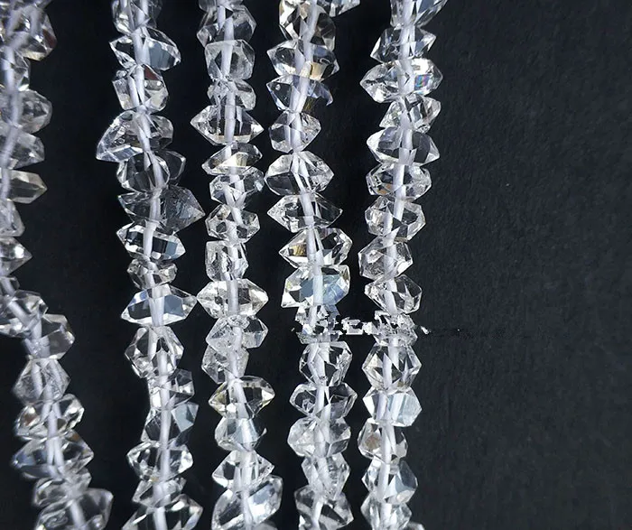 loose beads white crystal baroque Herkimer Diamond faceted 37cm for DIY jewelry making FPPJ wholesale nature gemstone loose beads white crystal baroque Herkimer Diamond faceted 37cm for DIY jewelry making FPPJ wholesale nature gemstone