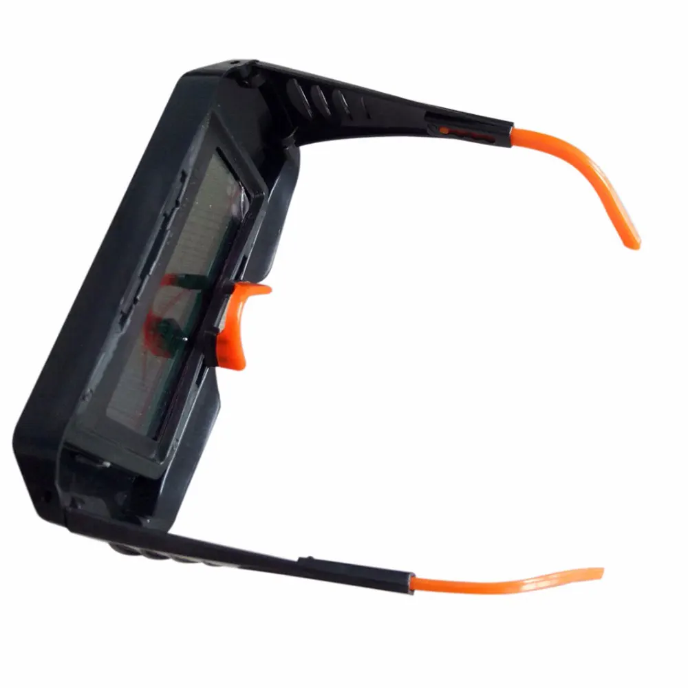 Eyes Goggle Solar Auto Darkening Anti-Scratch Welding Glasses Black Automatic Dimming Lens Powered Anti-Glare Durable