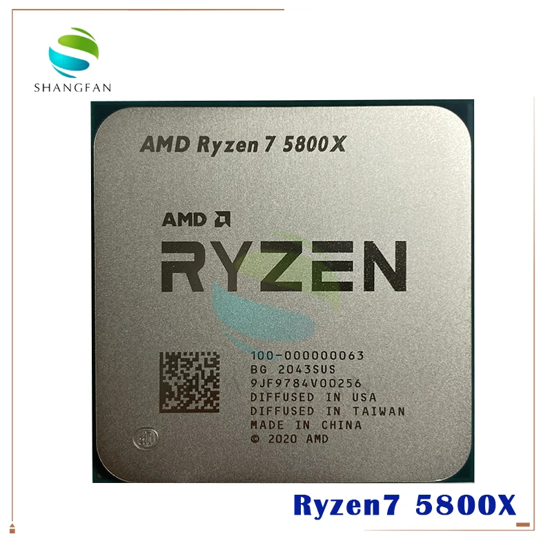 Процессор AMD Ryzen 7 5800X R7 5800X 3,8 ГГц Восьмиядерный шестнадцать потоков 105 Вт Процессор L3 = 32M 100 000000063 разъем AM4 без вентилятора|Процессоры| | АлиЭкспресс - Процессоры