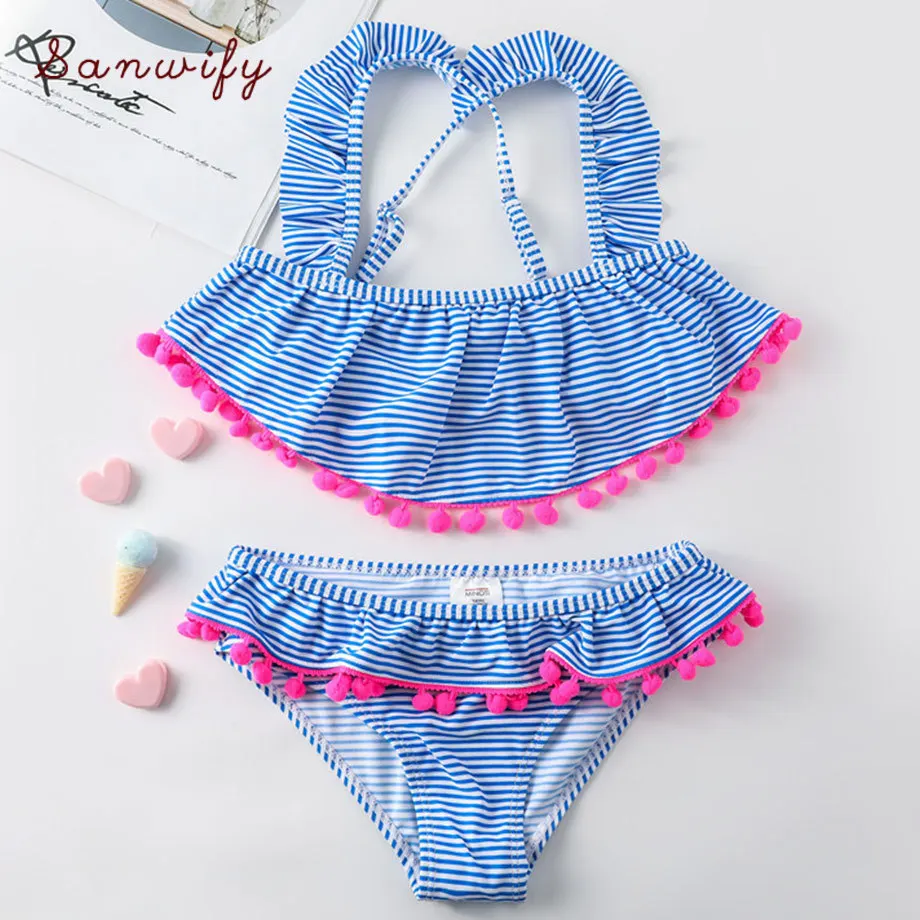 maillot de bain deux pièces fille