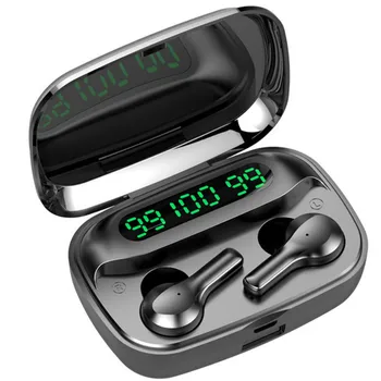 

3500mAh Bluetooth Headset tws Wireless headphone with Led Display Waterproof Earbuds Sports Bluetooth Earphone pk i12 for xiaomi