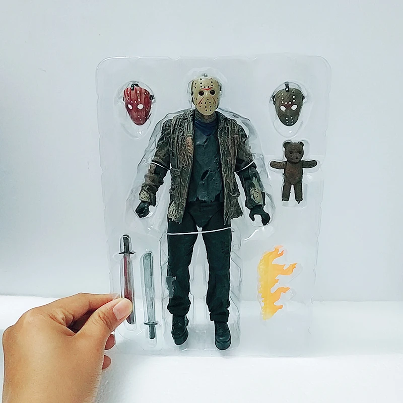 Тип NECA Freddy Jason FVJ Ultimate Джейсон Вурхиз фигурка модель игрушки кукла для подарка