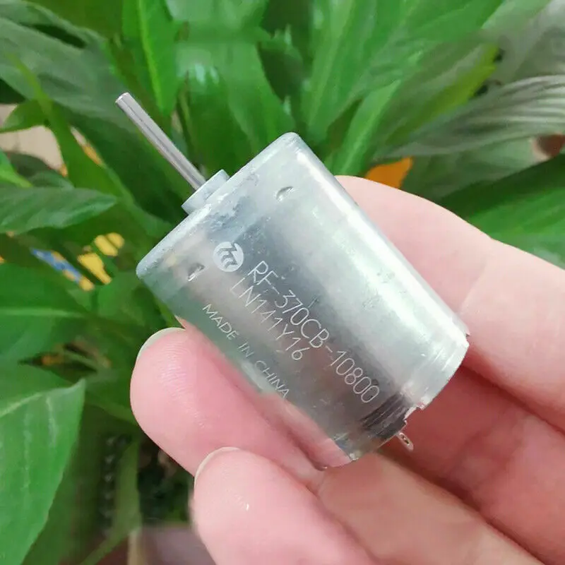 MABUCHI RF-370CB-10800 DC12V ~ 24V 5200RPM Высокий крутящий момент мини звука 24 мм круглый мотор |