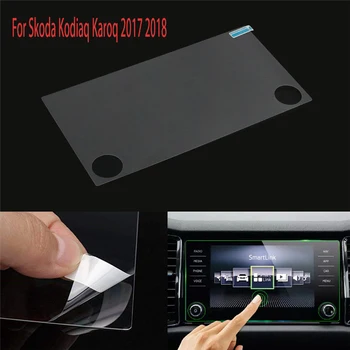 

8 Inch Tempered Glass Screen Protector For Skoda Kodiaq Karoq 2017 2018 Car GPS Navigation Screen Protective toughened Film