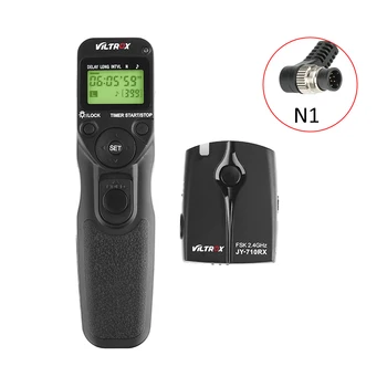 

Viltrox JY-710-N1 Wireless Camera LCD Timer Remote Control Shutter Release Cable for Nikon D810 D800 D700 D300 D850 D3S D300S D3