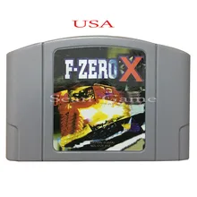 Высокая США NTSC качества обслуживания клиентов картридж F-Zero X карты для 64 бит видео игровая приставка