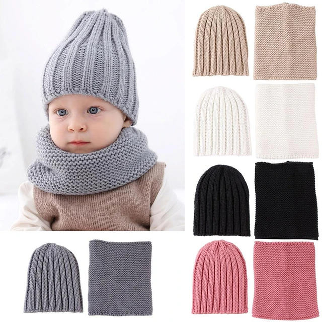 Bonnet d'Hiver en Laine pour Enfant Garçon et Fille, Imprimé, Solide,  Mignon, Triblockchain, à la Mode, 8 Couleurs, de 3 à 8 ans - AliExpress