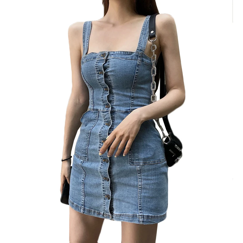 jeans single piece dress