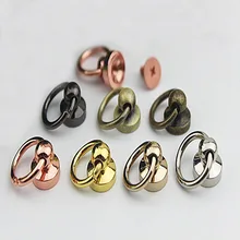 

5Pcs 20mm O Ring Hook Buckle Metal Rivet Clip Screws Bag Strap Handle Hanger Buckle DIY Chain Side Clasp Bag Accessory Hardware