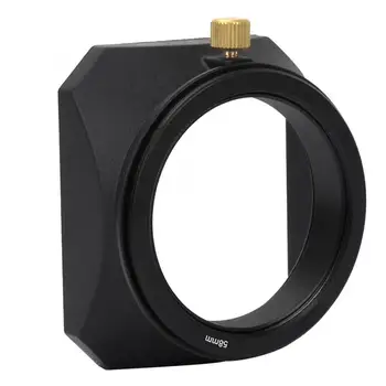 

Square Lens Hood Shade Accessory for Mirrorless Cameras Digital Video Camera Lens Filter Hot Sale