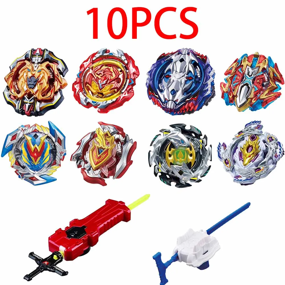 SZTL-10PCS-13 Все модели Бейблэйд Бёрст арена для beyblade бей блейд игрушки со стартером и арена волчки блейблед блэйд блэйд игрушка Металл Fusion бейблейд Бог волчок Bey Blade лезвия игрушки Bables - Цвет: SZTL-10PCS-13