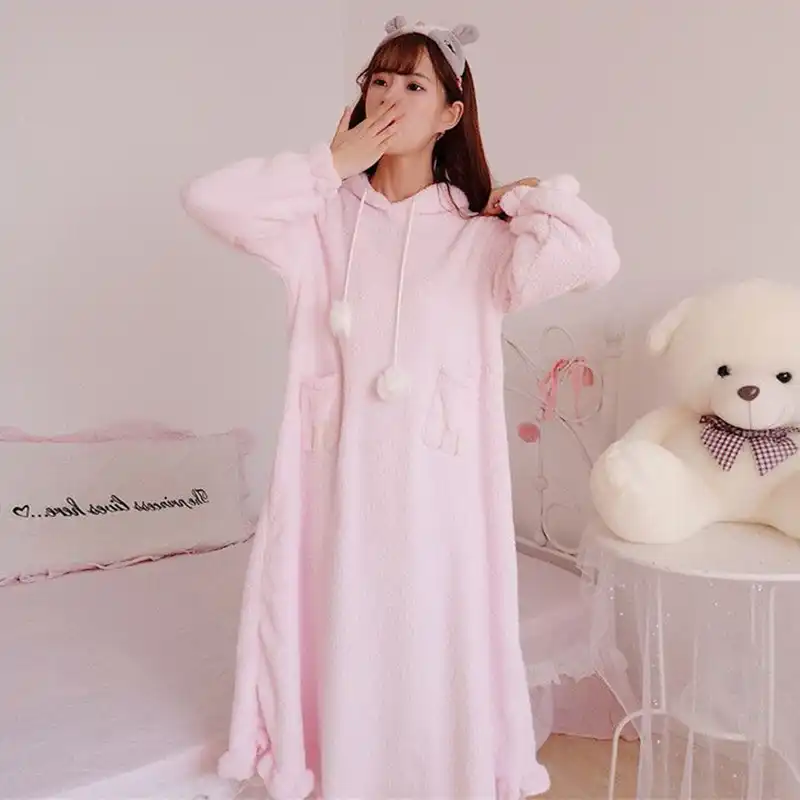 pink night clothes