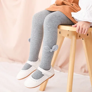 

Autumn New Baby Girl Tights Newborn Lovely Bow Infant Pantyhose Toddler Baby Clothes Winter 0-2/2-4years