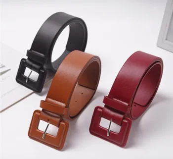 

2019 New Decorative Wide Belt Women Korean Fashion Simple Wild Wide Waistband Belt Women