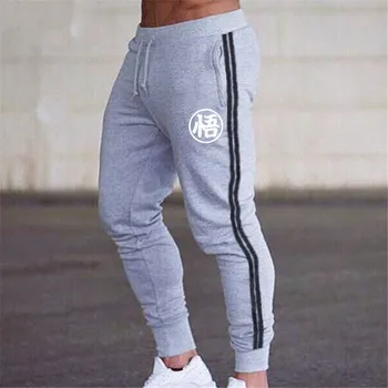 

2020 New Casual Cotton Print Pants Men Joggers Slim Sweatpants Gyms Fitness Track Pants Male Bodybuilding Cotton Trousers