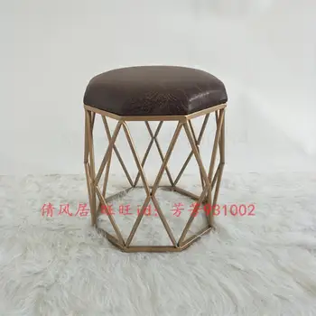

Dresser Stool Bedroom Girl Heart Nail Art Princess Simple Nordic Style Light Luxury Makeup Chair Net Red Ins Chair