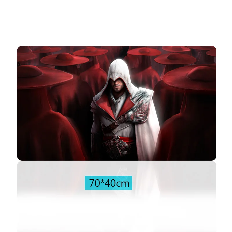 Pbpad большой резиновый коврик для мыши Assassins для ноутбука компьютерный стол коврик для мыши Мыши Aiti-slip Gamer CS GO коврик для мыши
