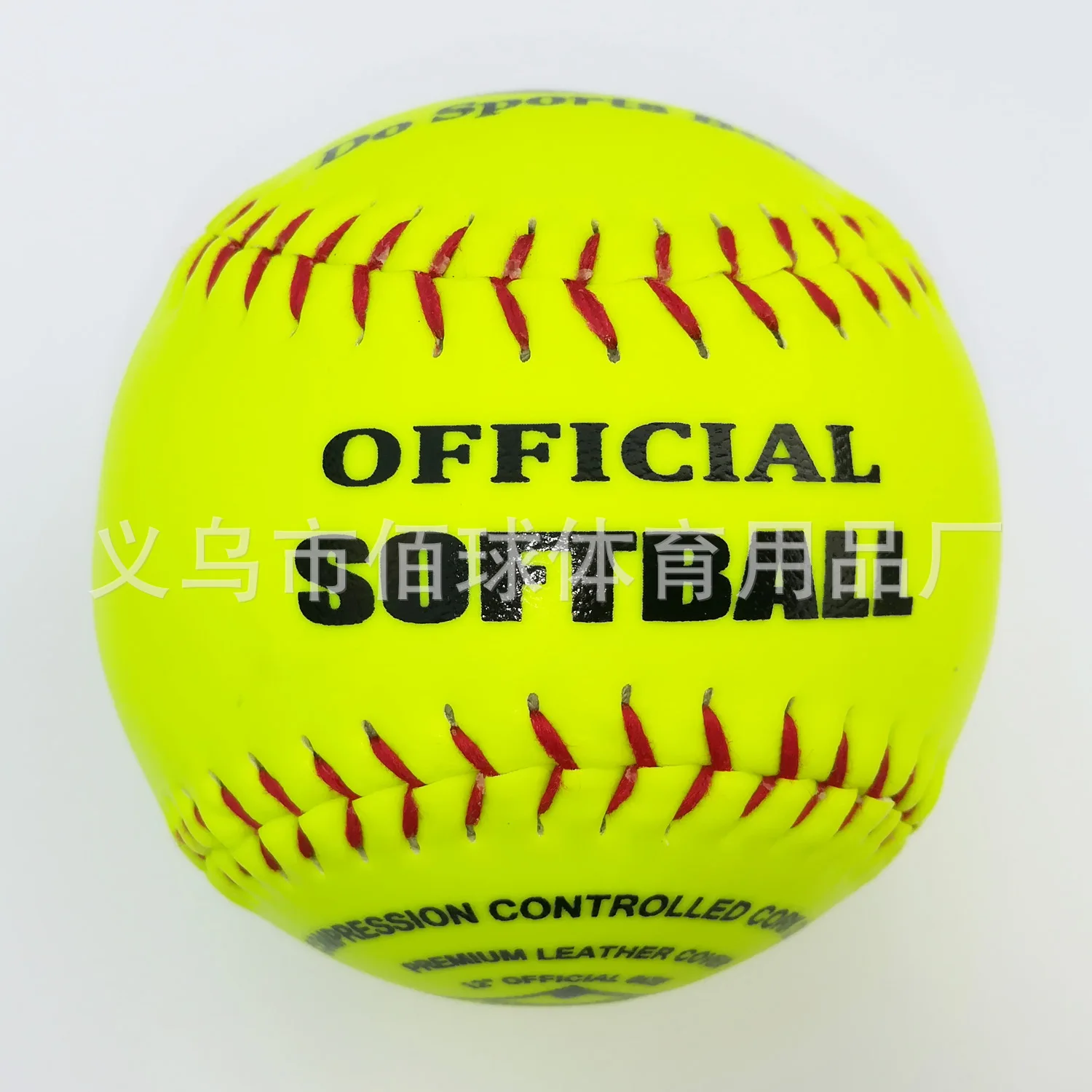 Supply 12-Inch High Quality Fluorescein Cowhide Surface Layer. 47,375LBS Pu Ball Core Standard Softball