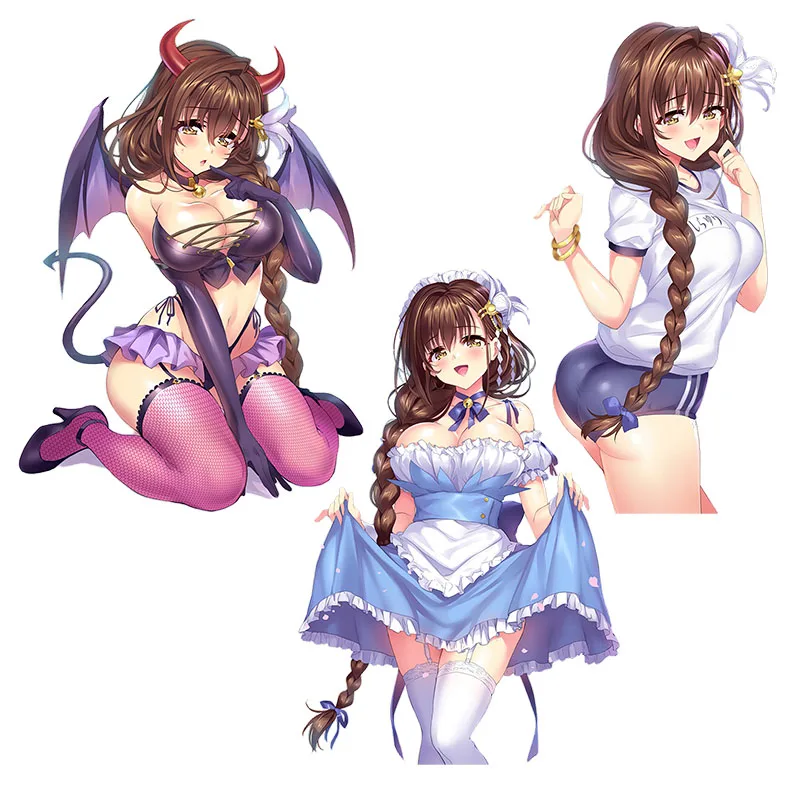 Three Ratels CA100 Mizugi Kanojo аниме Автомобильная Наклейка виниловая ПВХ наклейка для стены