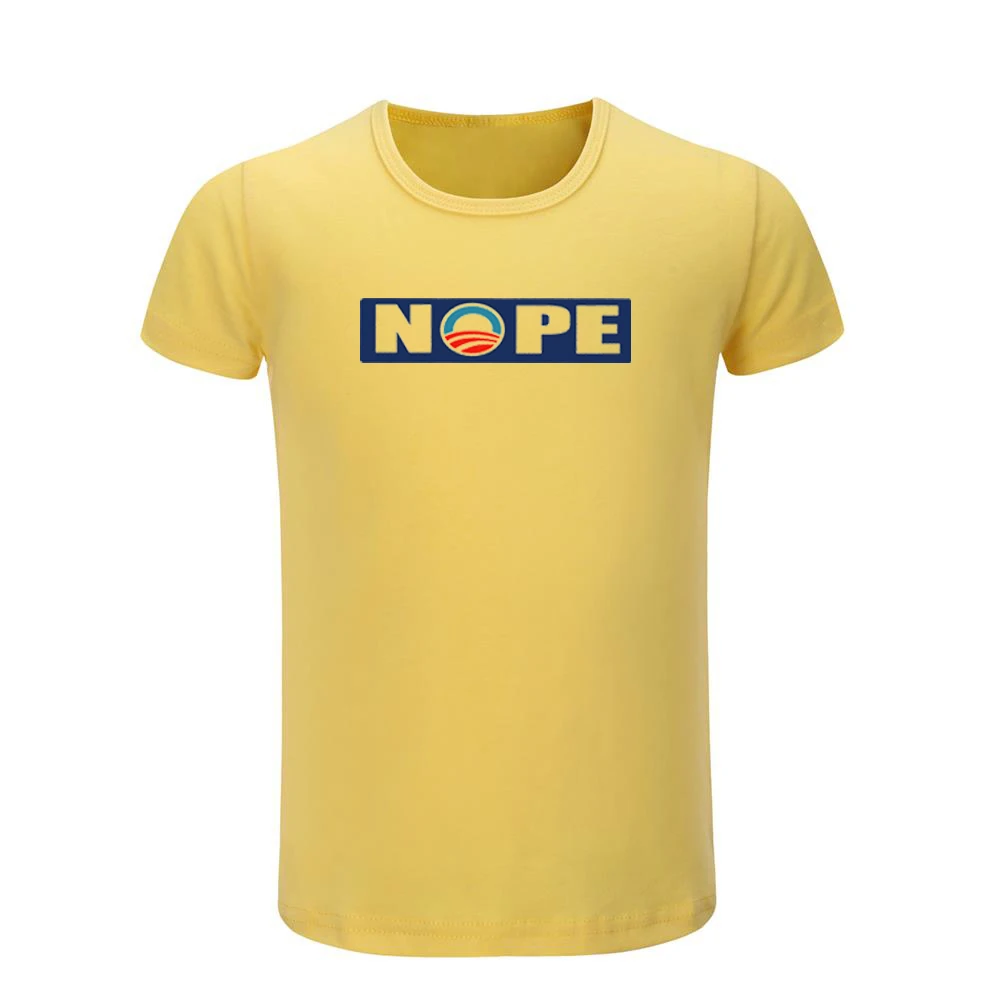 Детские футболки с принтом «Nope Phonetic symbol» и принтом «Nope»; Детские футболки с графическим принтом; Рождественский подарок с короткими рукавами для мальчиков и девочек