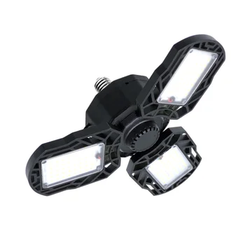 

2pcs E27 Human Induction Light Practical Foldable Light Lighting Tool Garage Lamp Emergency Light for Daily Use