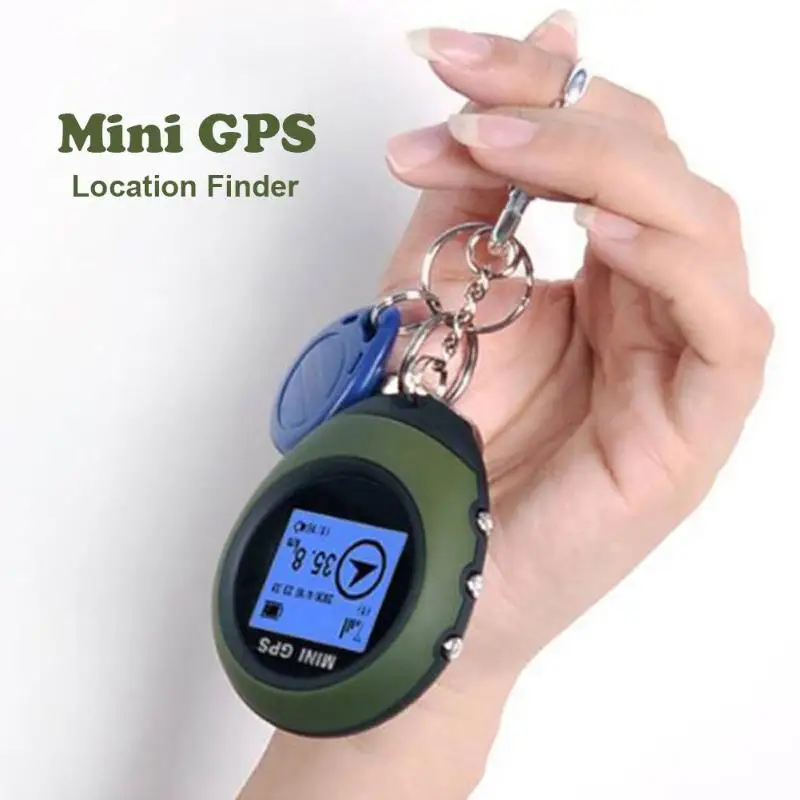 Портативный мини gps-навигатор туристический компас брелок устройство отслеживания местоположения точное позиционирование без подключаемой карты