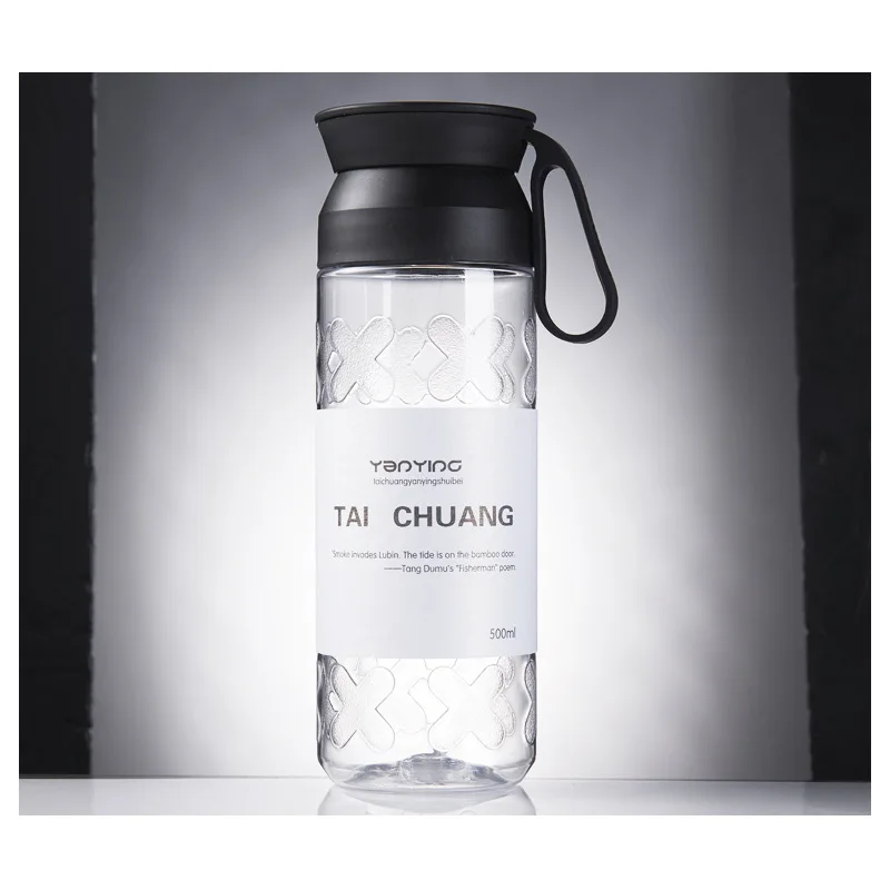 

2019 Sets Record 500 Ml Sports Bottle Dull Polish Plastic Students Portable Bottle Outdoor Sports Bottle Hand