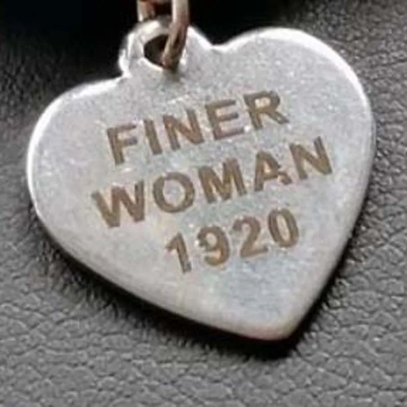 Греческая нержавеющая сталь ZETA PHI BETA Finer woman 1920 Sorority charm Fit брелок и ожерелье в форме