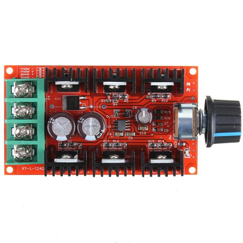 10-50V 40A DC регулятор скорости двигателя ШИМ HHO RC контроллер 12V 24V 48V 2000W макс