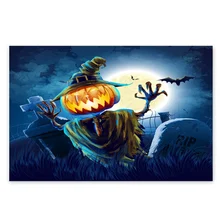 Хэллоуин нескользящий коврик Ванная комната резиновая подложка мягкий коралловый бархат дверной коврик праздничное украшение для дома ковер можно мыть машинной