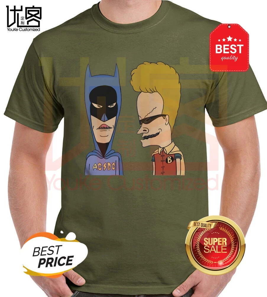 БИВИС и баттхед героев костюм крутая футболка для мужчин женщин 100% хлопок топы с