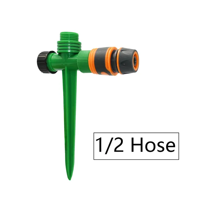 Kert Forgó Sprinkler Tartó 1/2 3/4 "Műanyag Tüske Beillesztése Őrölt Kerti Tömlő Öntözés Örvény Adapter - Image 4