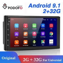 Автомагнитола Podofo, 2 Din, Android, GPS, Bluetooth, Wi-Fi, USB, FM Автомагнитола Podofo, 2 Din, Android, GPS, Bluetooth, Wi-Fi, USB, FM