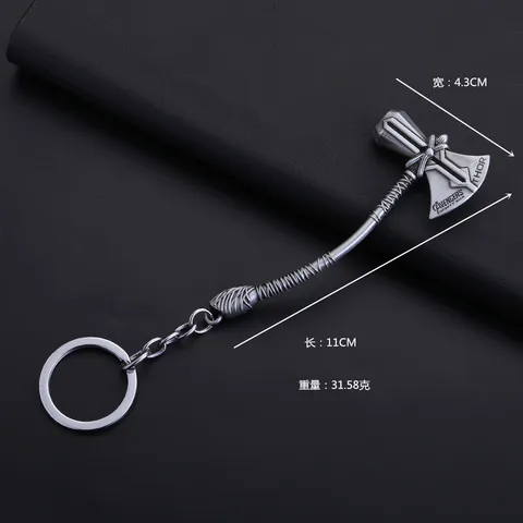 lovers key ring male and female movie superhero role  key chain mobile phone bag pendant gift