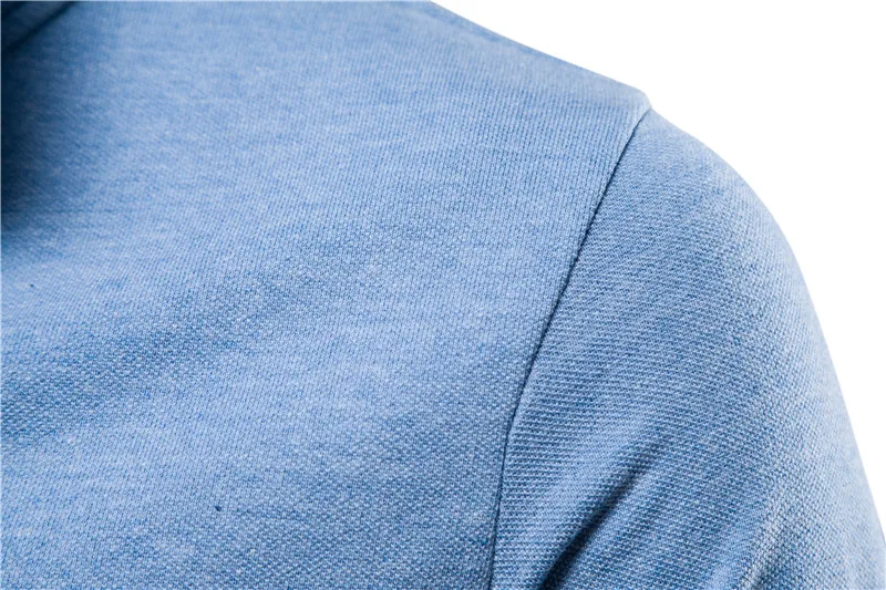 Men's Solid Color Classic Polo Shirt - Image 2