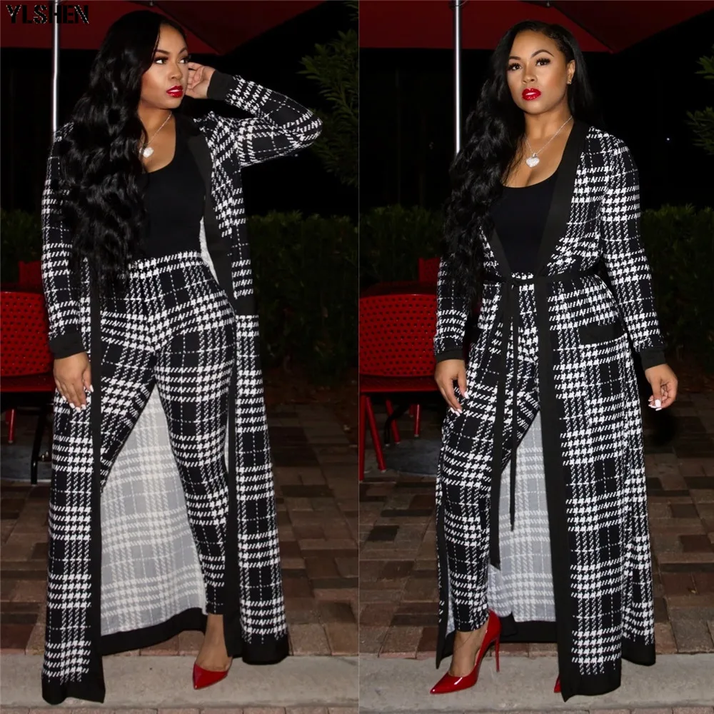 Print African Dresses for Women 2 Piece Set Dashiki Plus Size African Clothes Africa Clothing Pants Suit Bazin Robe Africaine 02