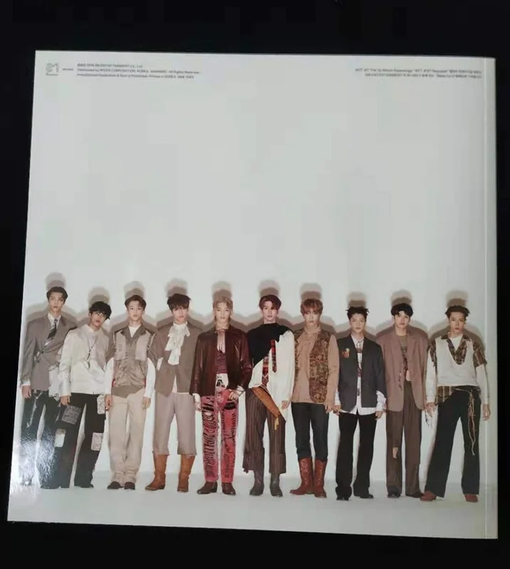 NCT 127 NCT127 亲笔签名 1辑 Regulate CD 金道英 和李泰容封面  13