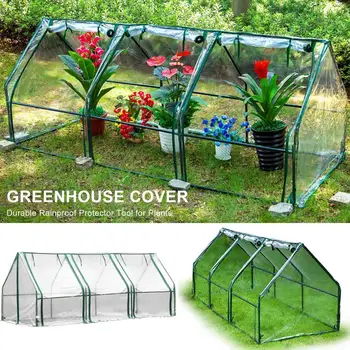 

Greenhouse Cover Portable Waterproof Protector For Plants Protection Covers
