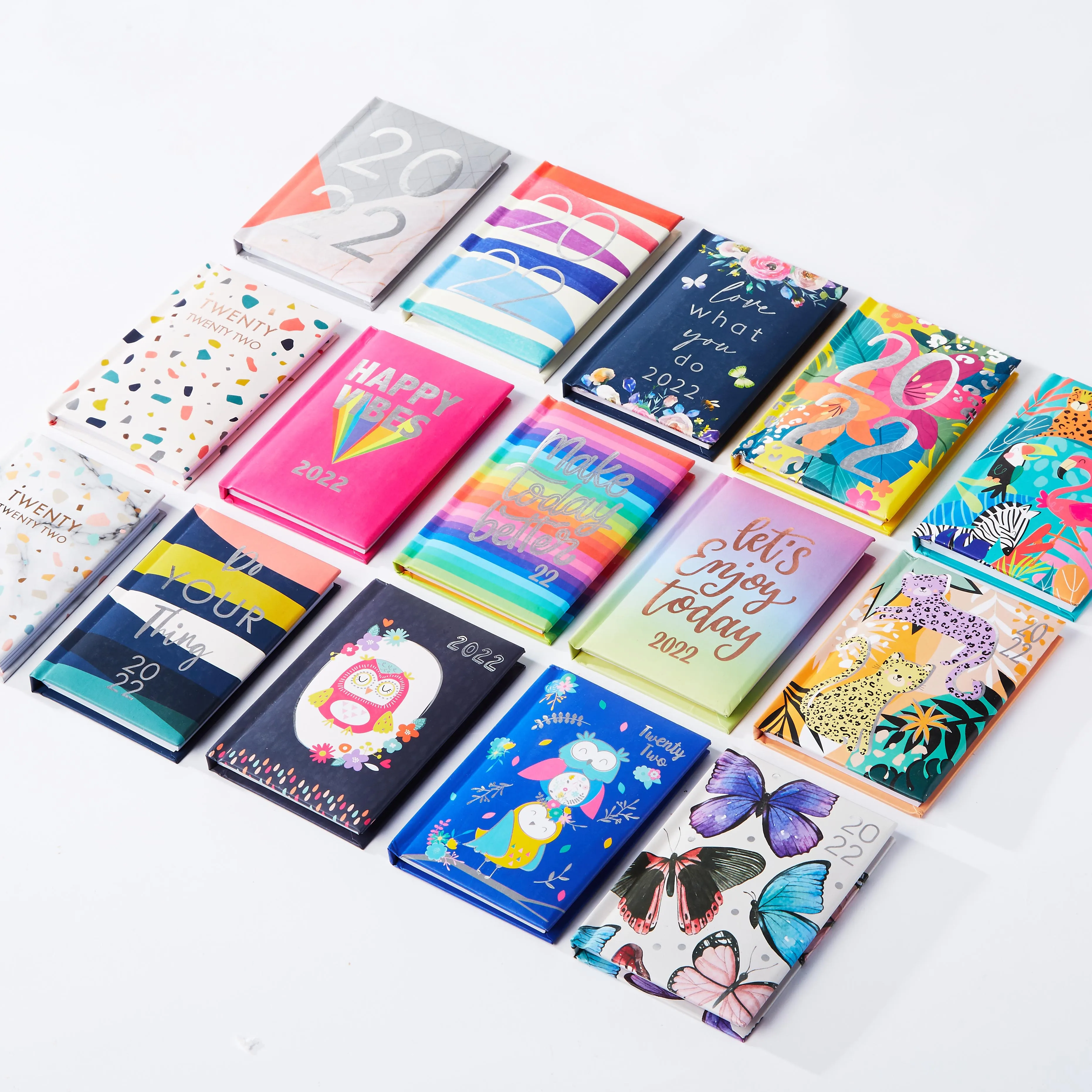 Domikee year calendar new cartoon diary notebook school student portable weekly planner personal organizer agent stationery
